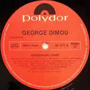 LP - Georges Dimou - Griechische Lieder