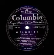 LP - Georges Thill - Mélodies