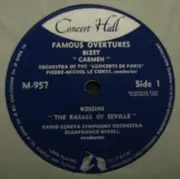 7'' - Georges Bizet / Wolfgang Amadeus Mozart / Giuseppe Verdi / Gioacchino Rossini - Famous Overtures