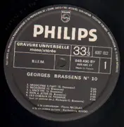 LP - Georges Brassens - N° 10 - La Religieuse