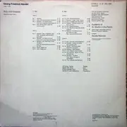 Double LP - Georg Friedrich Händel - Acis Und Galatea: Pastorale In Zwei Teilen