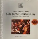 LP - Händel - F. Palmer • A. Johnson • Stockholm Bach Choir • Concentus - Ode For St. Cecilia's Day • Cäcilienode • Ode À Sainte Cécile - gatefold, DMM