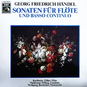 LP - Händel - Sonaten Für Flöte Und Basso Continuo