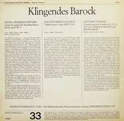 LP - Georg Friedrich Händel ? Johann Sebastian Bach ? Antonio Vivaldi ? Reinhold Barchet , Violine ? Süd - Klingendes Barock