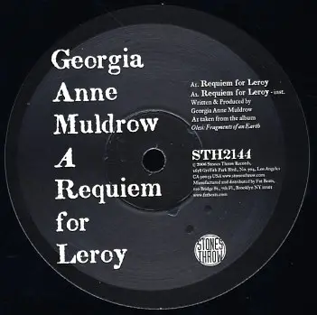 Georgia Anne Muldrow - A Requiem For Leroy
