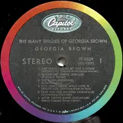 LP - Georgia Brown - The Many Shades Of Georgia Brown