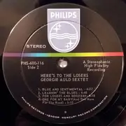 LP - Georgie Auld And His Sextet - Here's To The Losers