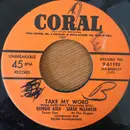 7inch Vinyl Single - Georgie Auld & Sarah McLawler - Take My Word