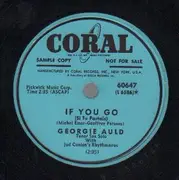 Schellack - Georgie Auld - Please Mr. Sun / If You Go - Sample Copy