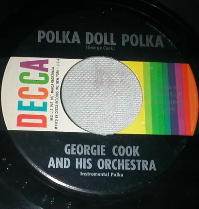 Georgie Cook And His Orchestra - Yacht Club Polka / Polka Doll Polka