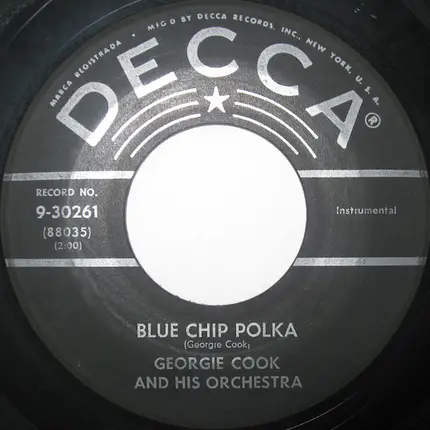 Georgie Cook And His Orchestra - Enjoy Yourself Polka / Blue Chip Polka