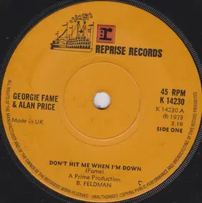 Georgie Fame - Don't Hit Me When I'm Down