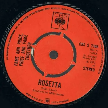 Georgie Fame & Alan Price - Rosetta