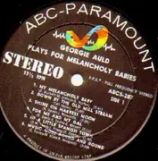 LP - Georgie Auld - Plays For Melancholy Babies