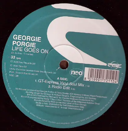 Georgie Porgie - Life Goes On