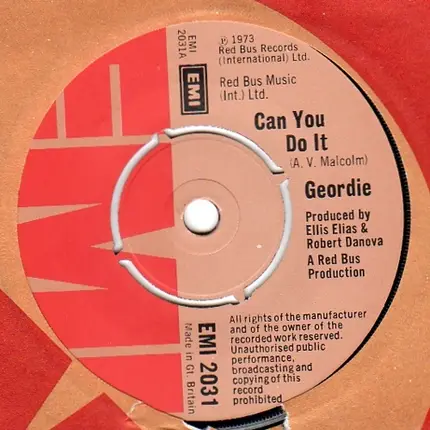 Geordie - Can You Do It