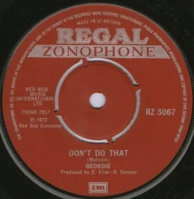 Geordie - Don't Do That