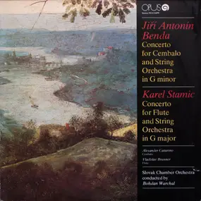 Benda - Concerto For Cembalo And String Orchestra In G Minor / Concerto For Flute And String Orchestra In G