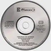 CD - Georg Christoph Wagenseil , Ferdinand David , Henri Tomasi , Frank Martin , Branimir Slokar , Jean- - Concertos Pour Trombone