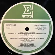 LP - Händel - Concertos Pour Orgue & Orchestre Op.IV Nos 1-4