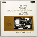 LP - Händel - Les Huit Grandes Suites Pour Le Clavecin 2 (Suites V à VIII)