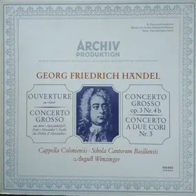 Georg Friedrich Händel - Saul / Alexander's Feast a.o.