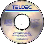 CD - Händel - Ode For St. Cecilia's Day • Cäcilienode • Ode À Sainte Cécile