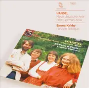 CD - Georg Friedrich Händel - Emma Kirkby / London Baroque - Neun Deutsche Arien =  Nine German Arias