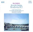 CD - Händel - Recorder Sonatas, Op. 1, Nos. 2, 4, 7 And 11 / Fitzwilliam Sonata No. 2