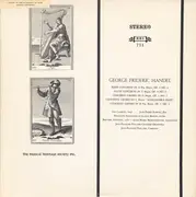 LP - Händel - Harp Concerto, Flute Concerto, Concerti Grossi