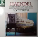 Double LP - Georg Friedrich Händel - Scott Ross - 8 Suites Pour Clavecin (1720)