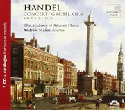 CD - Händel - Concerti Grossi, Op. 6 Nos. 1, 2, 3, 5, 10, 11