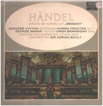 Georg Friedrich Händel - The London Philharmonic Orchestra , Sir Adrian Boult - Messiah: Aria's En Koren