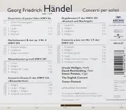 CD - Georg Friedrich Händel - Ursula Holliger | Simon Preston | David Reichenberg | The English Concert - Concerti Per Solisti