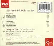 Double CD - Georg Friedrich Händel • Ludwig van Beethoven - Andrei Gavrilov , Sviatoslav Richter - Keyboard Suites II • Piano Sonata, Op.31 No.2