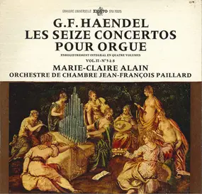 Georg Friedrich Händel - Les Seize Concertos Pour Orgue - Enregistrement Integral En Quatre Volumes - Vol. II - Nos 5 À 8