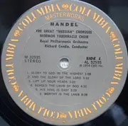 LP - Händel - The Great 'Messiah' Choruses