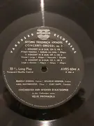 LP - Georg Friedrich Händel , Orchester Der Wiener Staatsoper - Orchesterkonzerte Opus 3