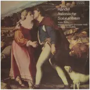 LP - Georg Friedrich Händel , Adele Stolte , Händel Festspiel-Orchester Halle , Thomas Sanderling - Italienische Solokantaten - blue label
