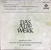10'' - Händel - Concerto Grosso D-dur Op. 6,5 ★ Concerto Grosso H-moll Op. 6,12