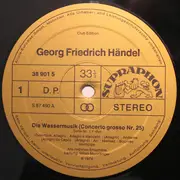 LP - Georg Friedrich Händel , Ars Rediviva Ensemble , Milan Munclinger - Wassermusik • Feuerwerksmusik