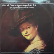 LP - Händel - Concerti Grossi Op. 3 Nr. 1-4 - black labels