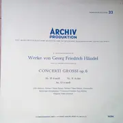 LP - Händel - Concerti Grossi Op.6 Nr.10, 11, 12