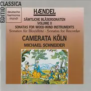 Händel - Sämtliche Bläsersonaten Volume II