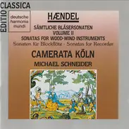 Händel - Sämtliche Bläsersonaten Volume II