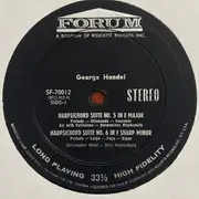 LP - Georg Friedrich Händel , Christopher Wood - Vol II, The Complete Works For Harpsichord, George Frederic Handel