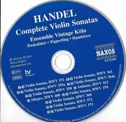 CD - Händel - Complete Violin Sonatas
