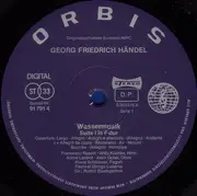 LP - Georg Friedrich Händel , Festival Strings Lucerne , Rudolf Baumgartner - Wassermusik / Water Music - Suiten 1-3 • Complete • Intégral