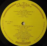 LP - Händel - Organ Concerti - Op. 4 Nos. 1,4,5 / Op. 7 No. 3