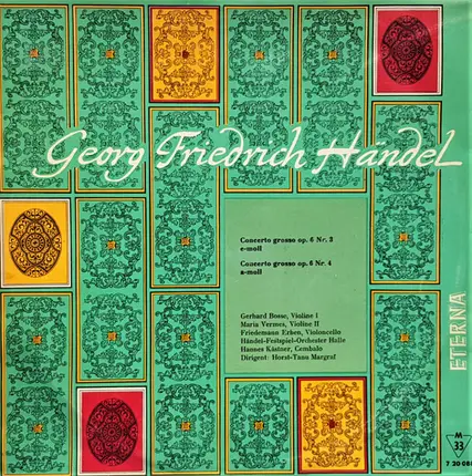 Händel - Concerto Grosso Op. 6 Nr. 3 / Concerto Grosso Op. 6 Nr. 4